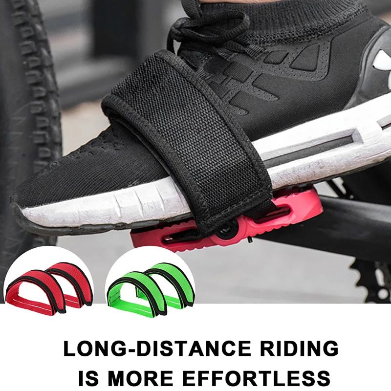 Cycling Gear For Kids - 2er-Set Fahrrad-Fußschlaufen für Kinder – Weiche