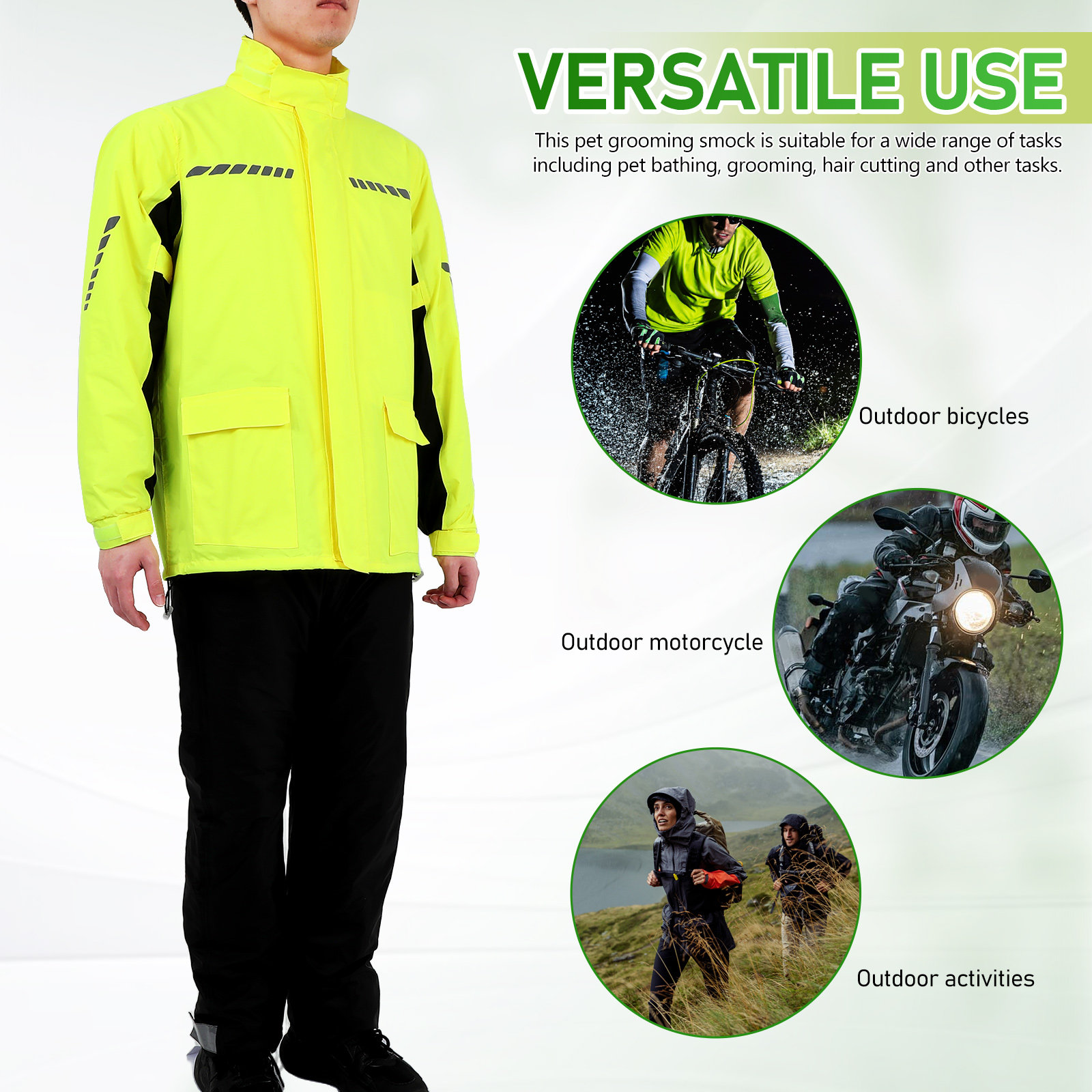 1 Set Herren Outdoor Fahrrad-R – Cycling Gear For Rain Bewertung und Preis